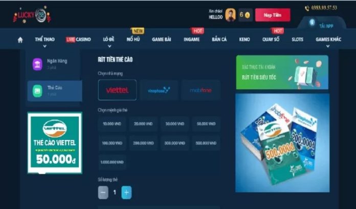 Rut Tien Lucky88 Rut Tien Lucky88